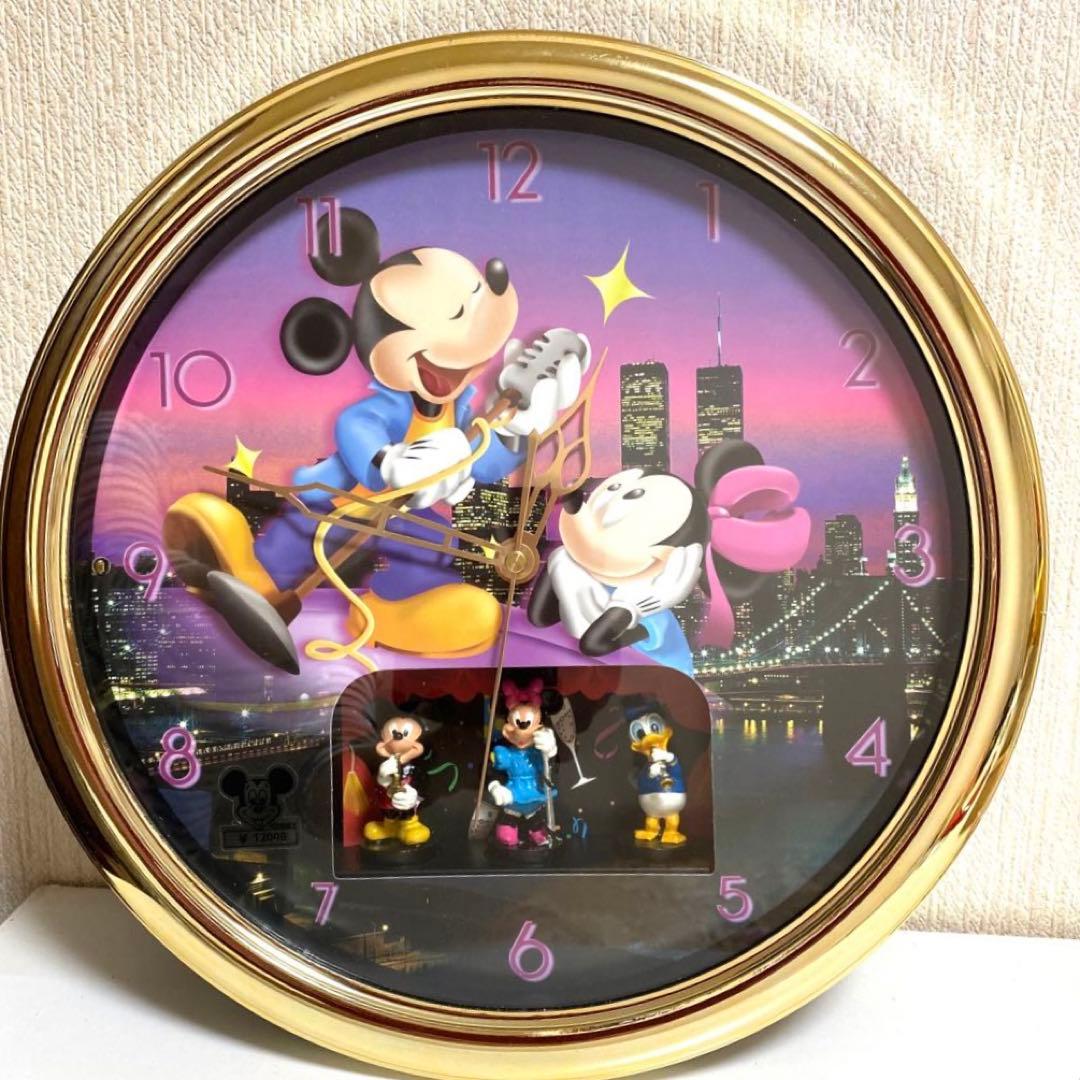 【レア】ディズニーミッキーマウスからくり時計