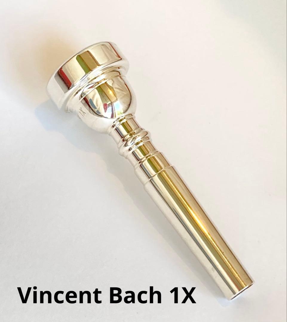 トランペットマウスピースVincent Bach 1X シルバー