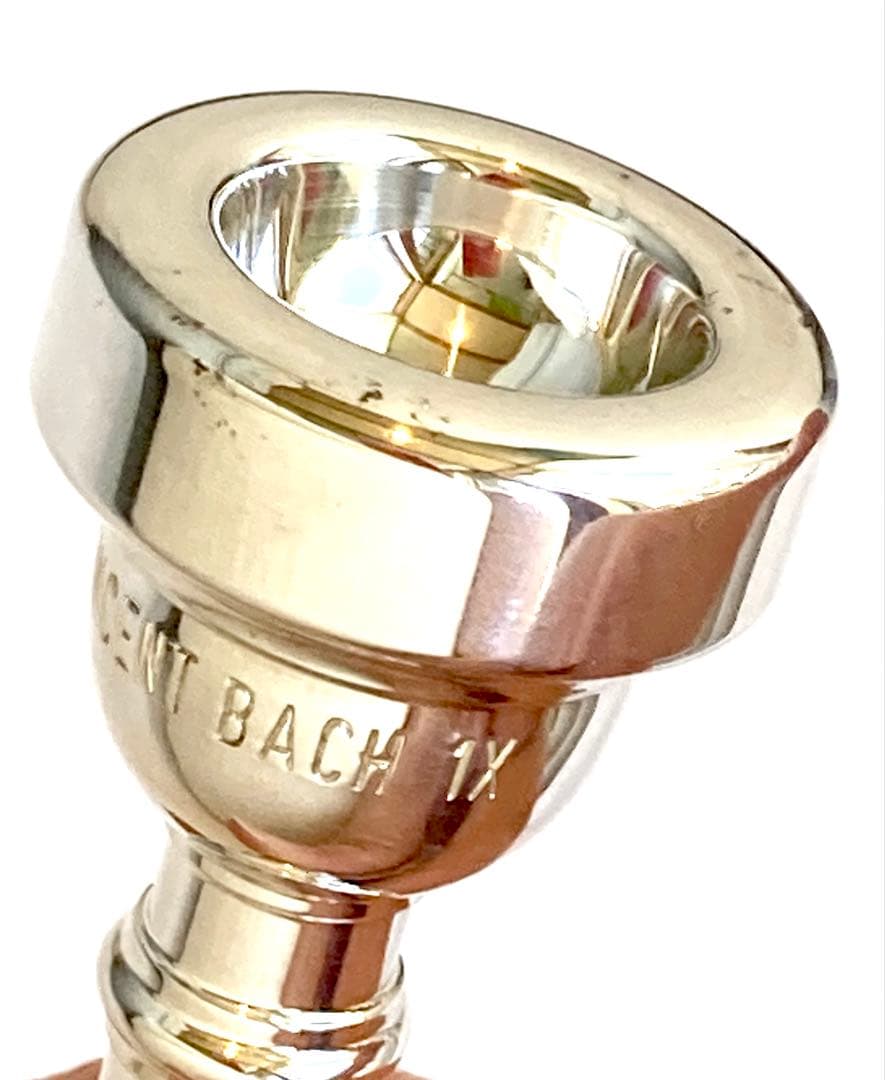 トランペットマウスピースVincent Bach 1X シルバー