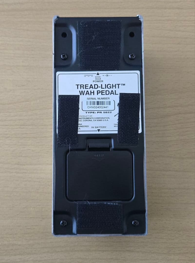 ギター Fender TREAD LIGHT WAH PEDAL