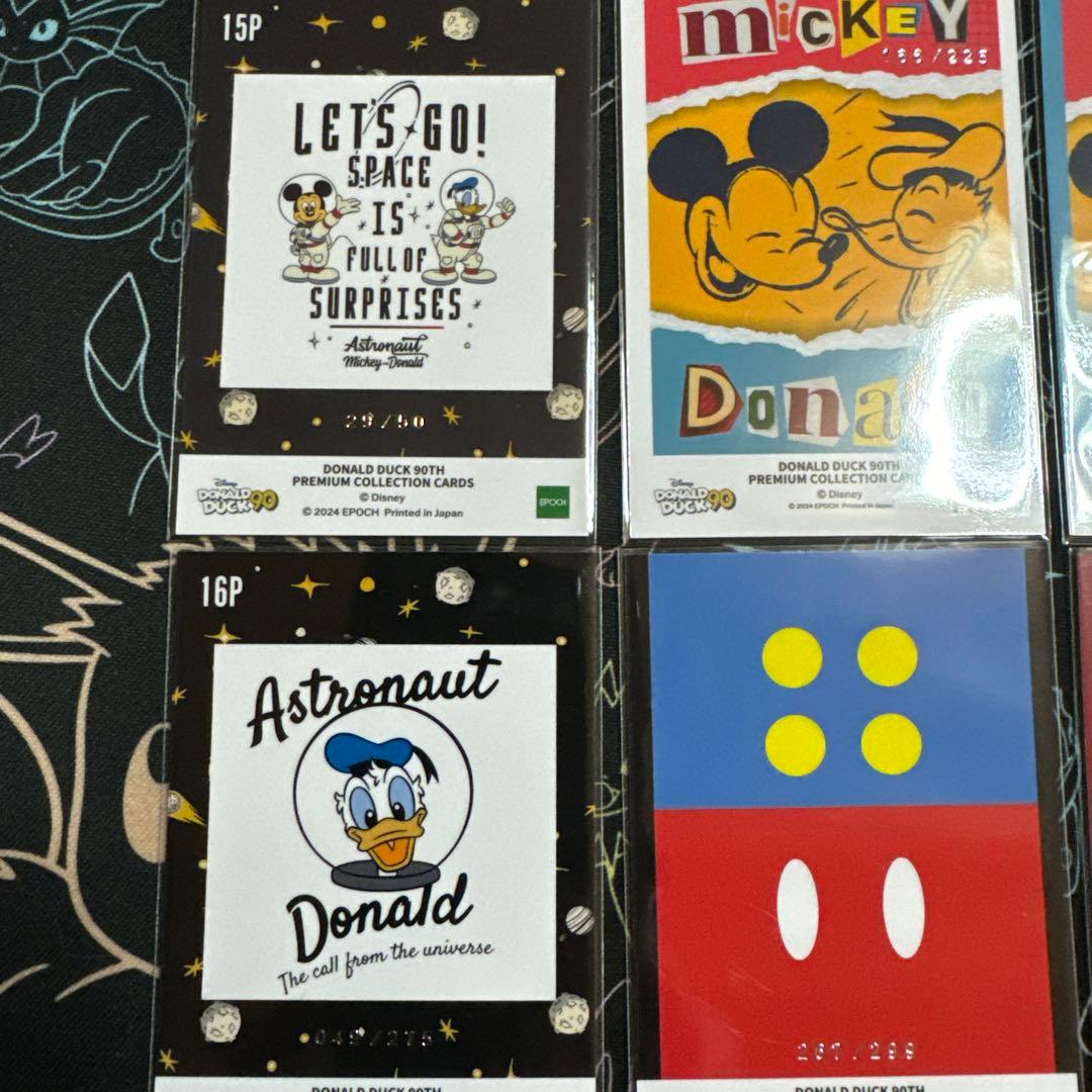 ※希少※ドナルドダック90周年記念プレミアム世界50枚シリアルまとめ売り