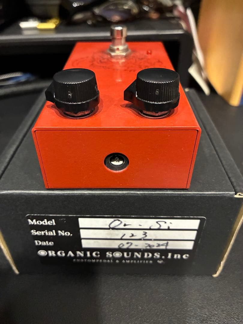 箱付　Organic Sounds Orthros Silicon ファズ