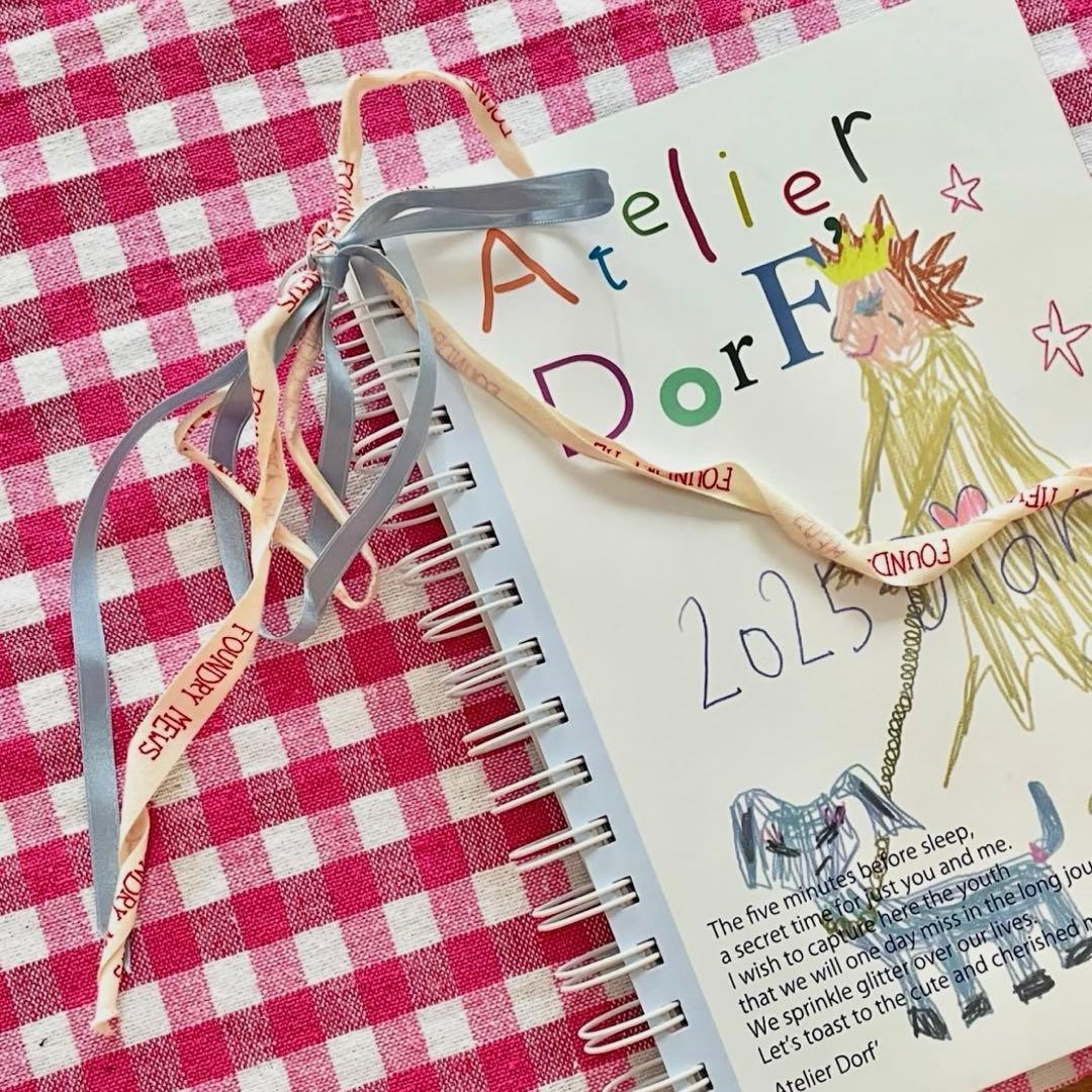 スケジュール帳 Atelier DorF’ 2025年　 Airi Kato