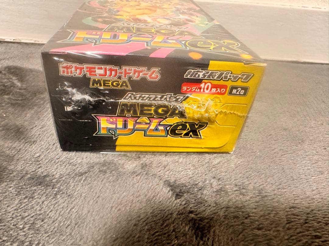 シュリンク付き　ポケモンカードゲーム メガドリームex 未開封