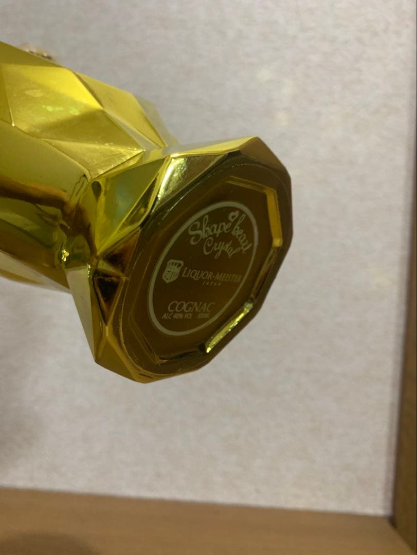 【希少】シェイプハート Liquor-Meister コニャック 空きボトル