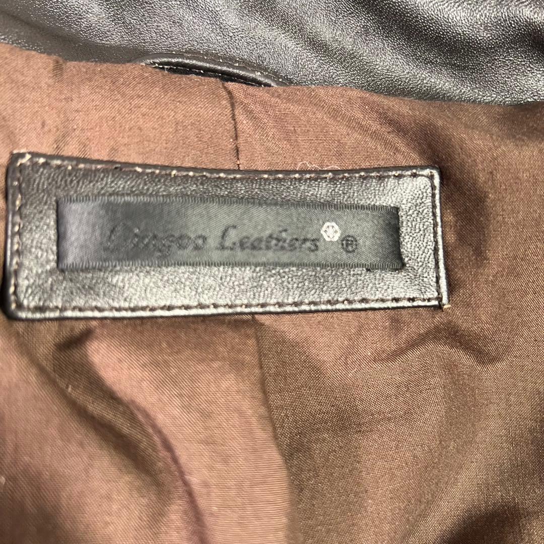 極美品 Liugoo Lethersリューグーレザーズ シングルライダース 3L