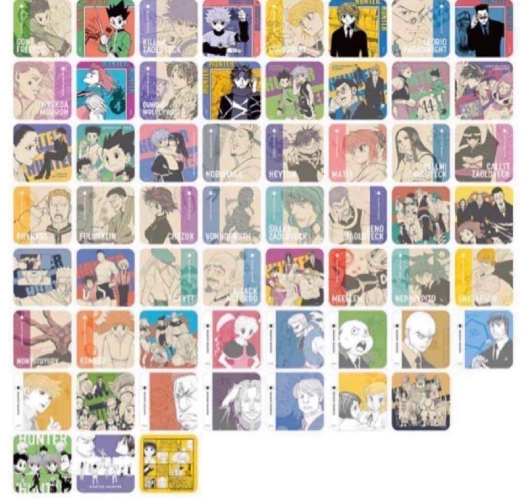 HUNTER×HUNTER アートコースター 第2弾 5box 未開封