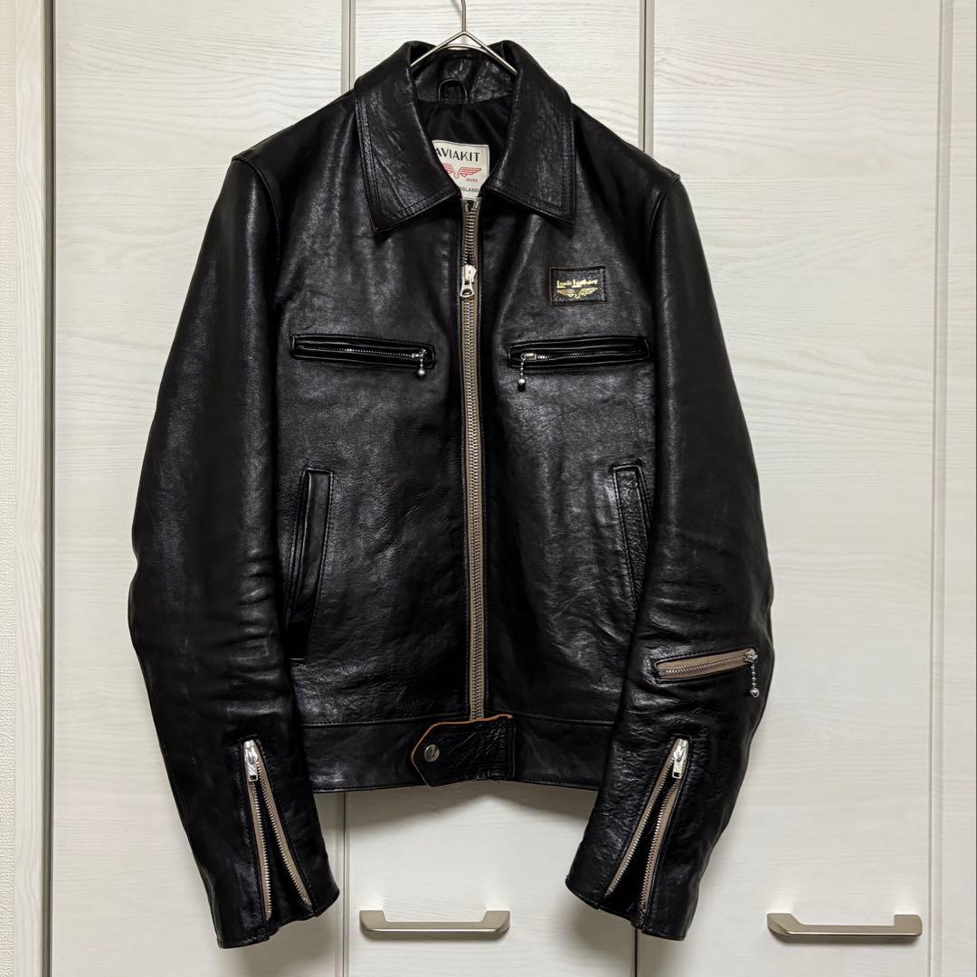 Lewis Leathers ドミネーター ベジカウ 36 シングルライダース