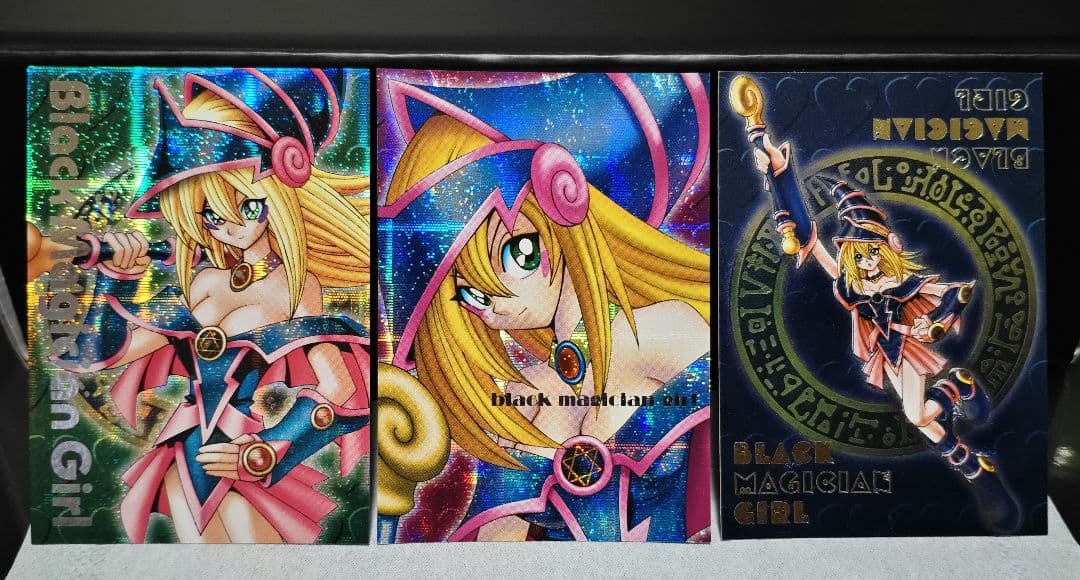 【ブラック・マジシャン・ガール】 DDM特典 4枚セット シークレット・レリーフ
