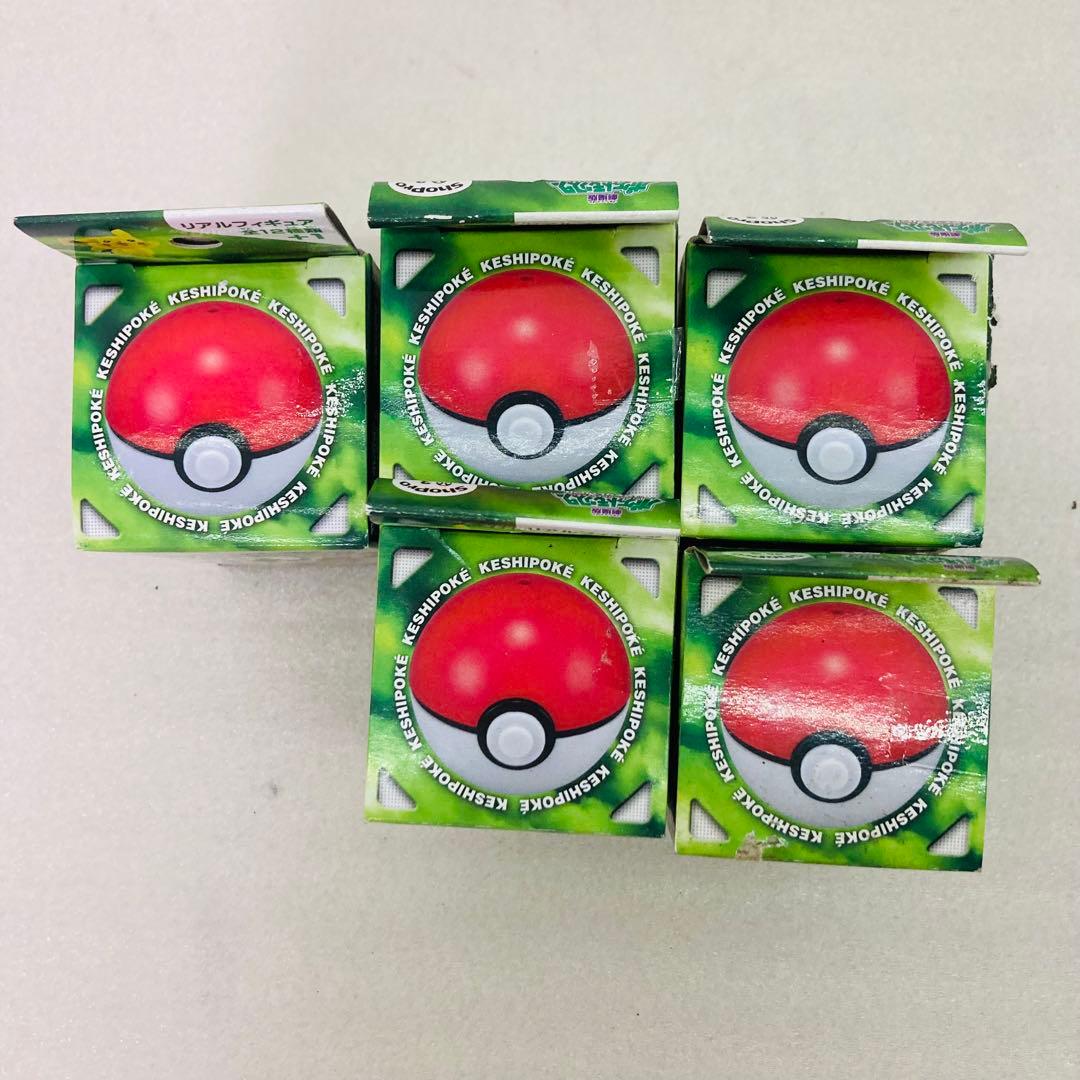 【未開封あり★６個】ポケモン　けしポケ　第４弾　リアルフィギュア　エンスカイ　D