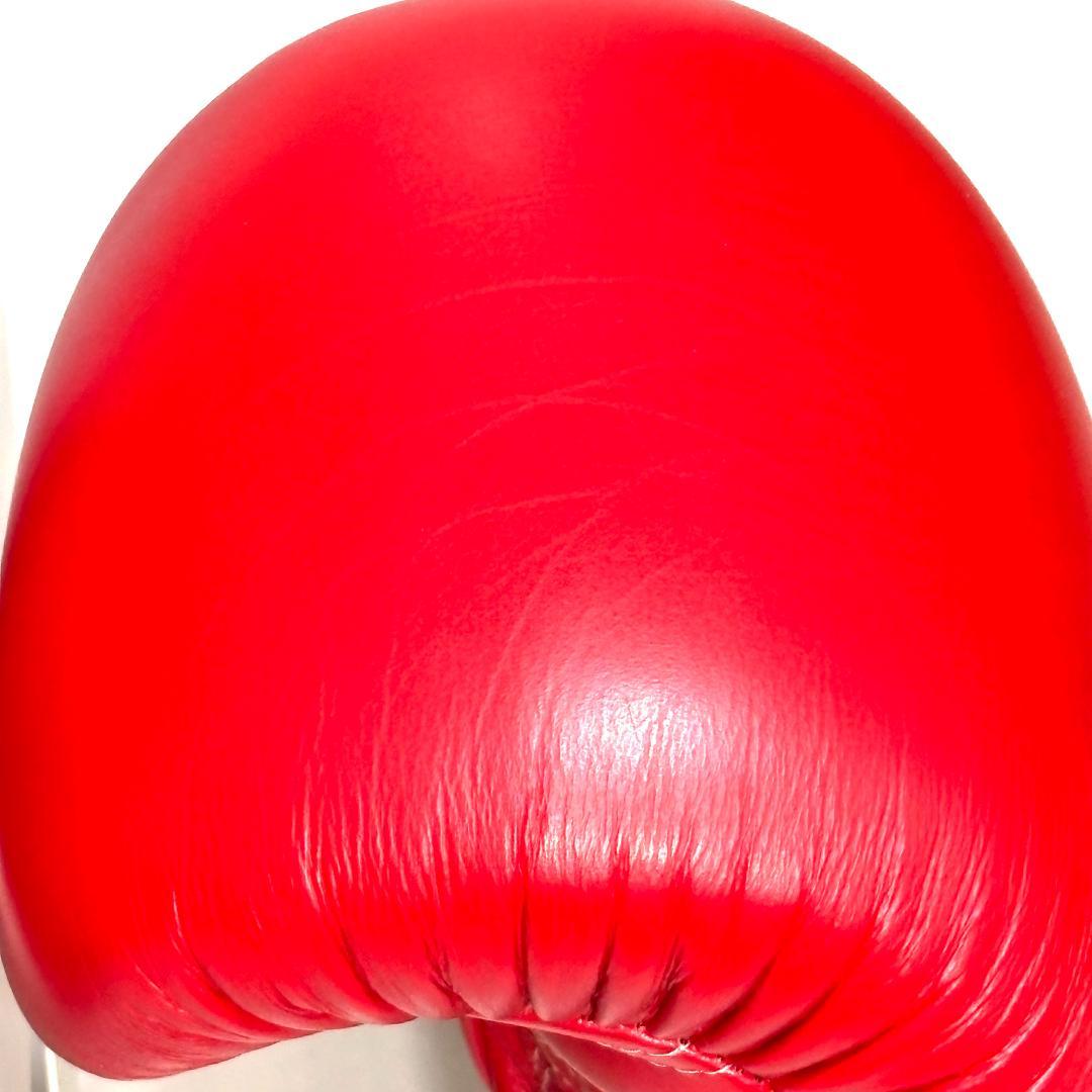 【美品】１６oz　TWINS　ボクシング　グローブ　ツインズ　１６オンス　レッド