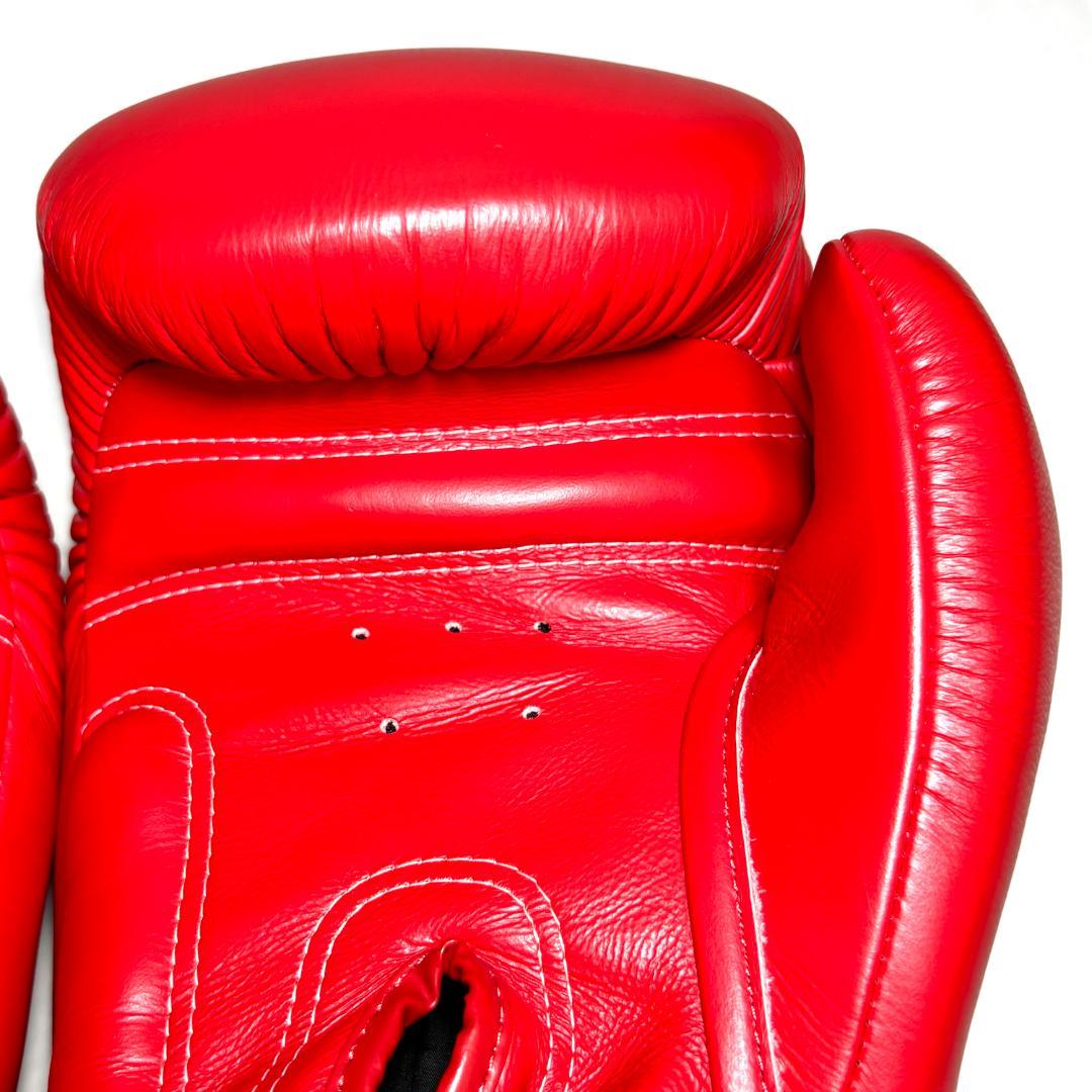 【美品】１６oz　TWINS　ボクシング　グローブ　ツインズ　１６オンス　レッド