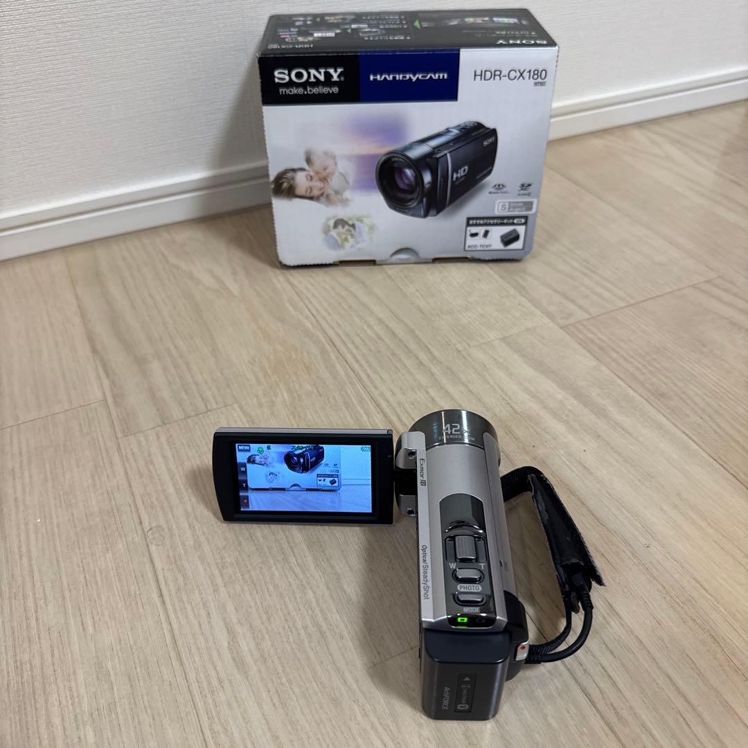 SONY ビデオカメラ　HDR-CX180