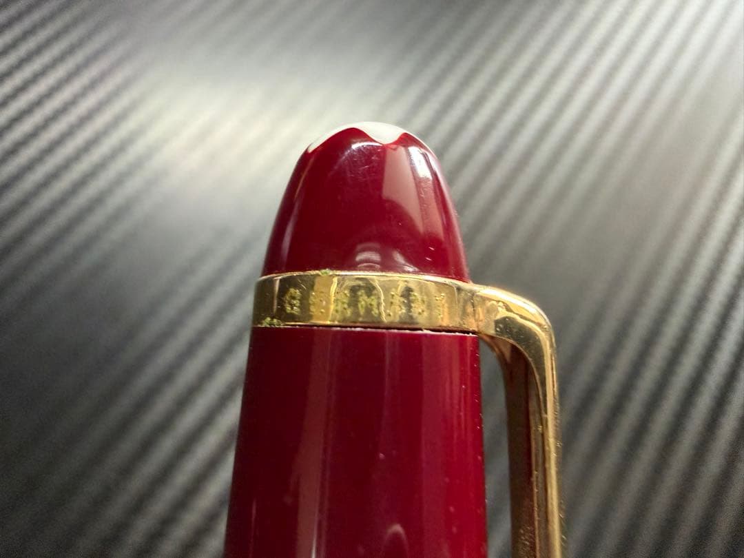 未使用に近い モンブラン マイスターシュテュック 164 ボルドー ボールペン