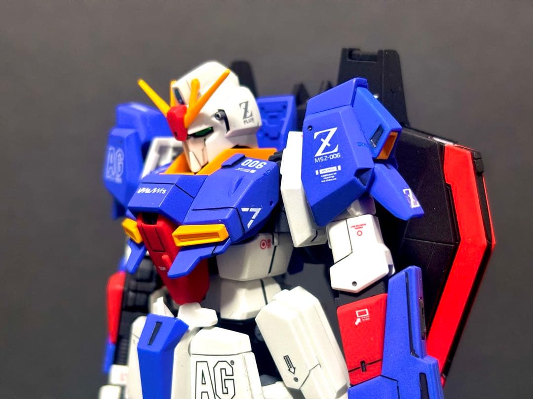 完成済み　HG MSZ-006 ゼータガンダム　ガンプラ