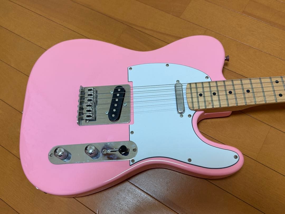 PLAY TECH プレイテック エレキギター　ピンク