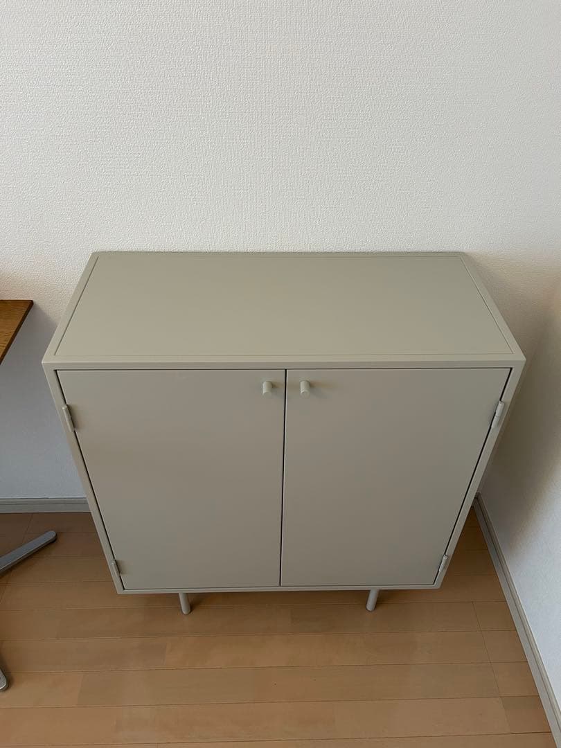 unico SOOD キャビネット　W750 ライトグレー