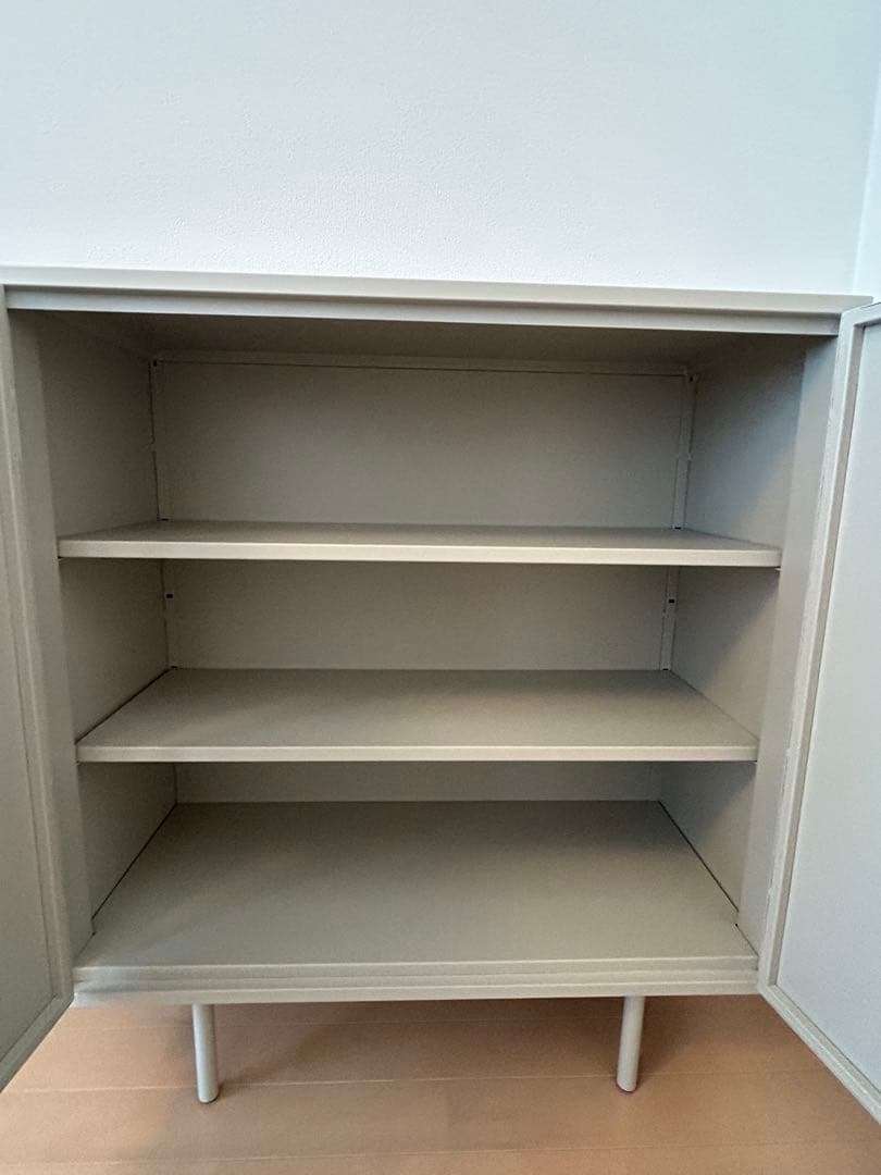 unico SOOD キャビネット　W750 ライトグレー