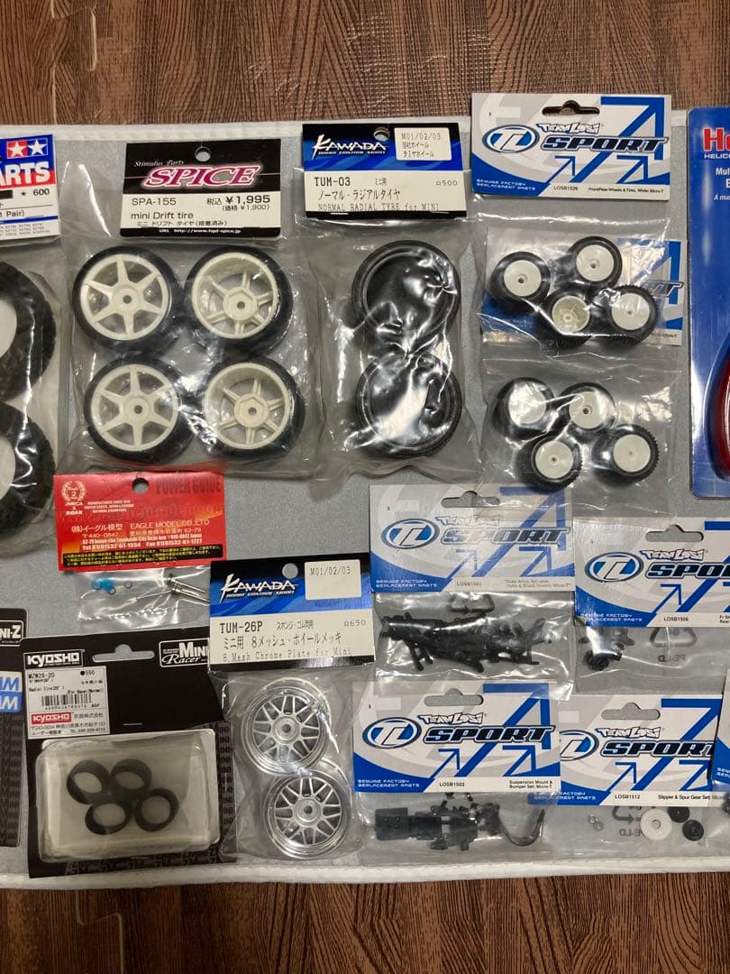 ミニッツ ラジコン 部品まとめ売り タイヤホイールモーター