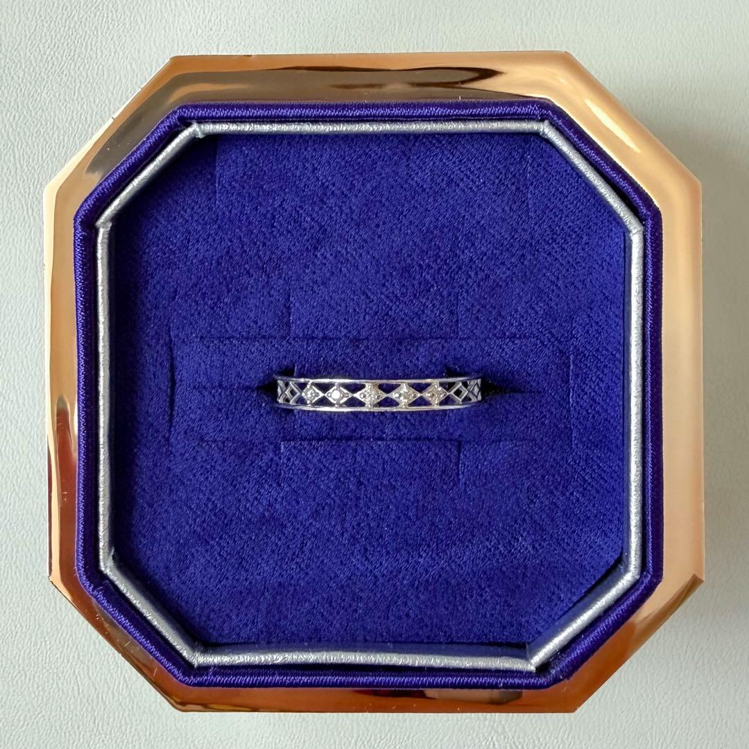 【Vendome Aoyama】ダイヤモンド リング　11号　BOX付　保証書有