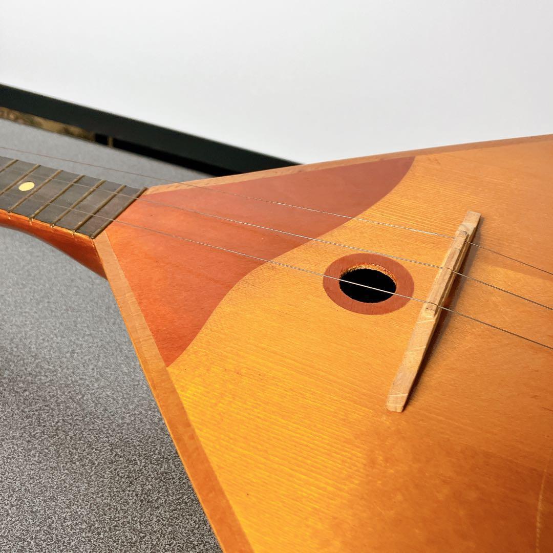 ロシア民族楽器 バラライカ MOSKVA-80 ビンテージ 現状品