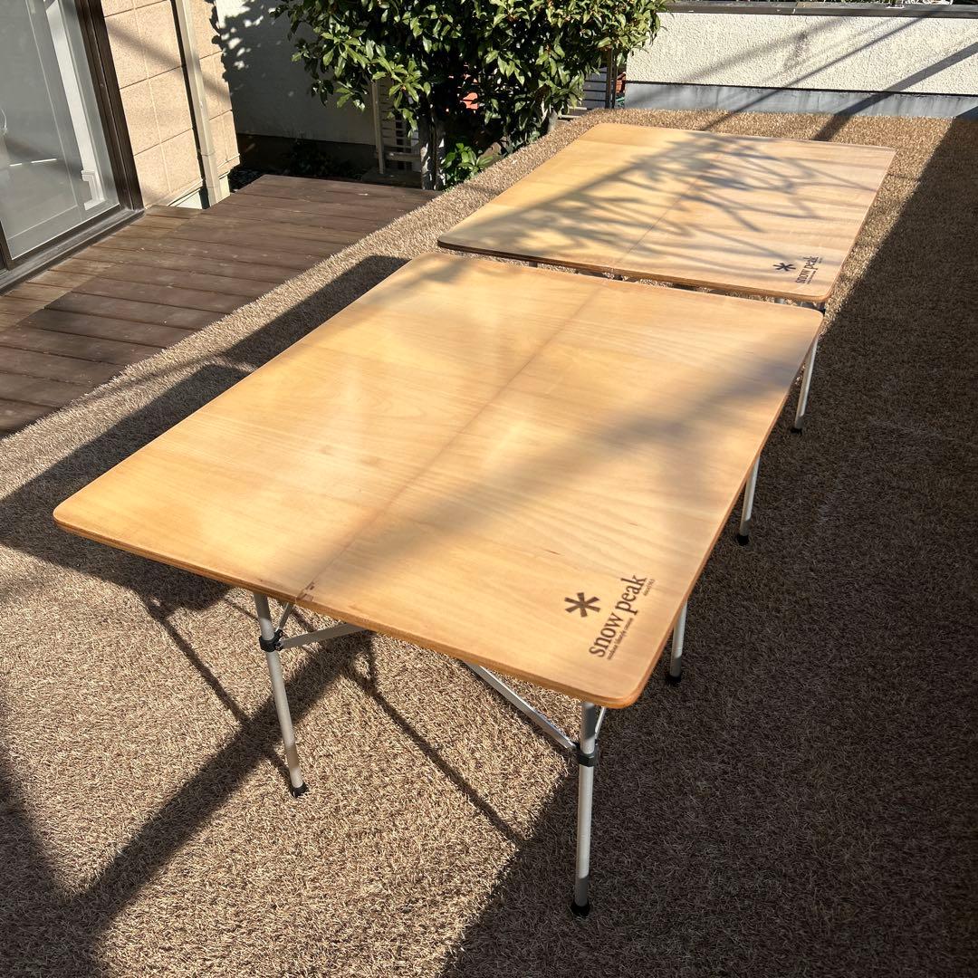 【 peak】 スノーピークアジャスタブルF.テーブルW LV-22