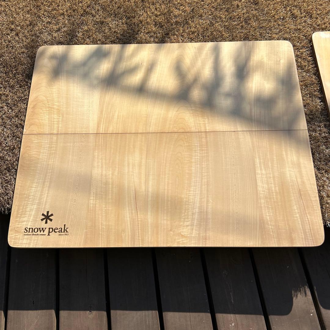 【 peak】 スノーピークアジャスタブルF.テーブルW LV-22