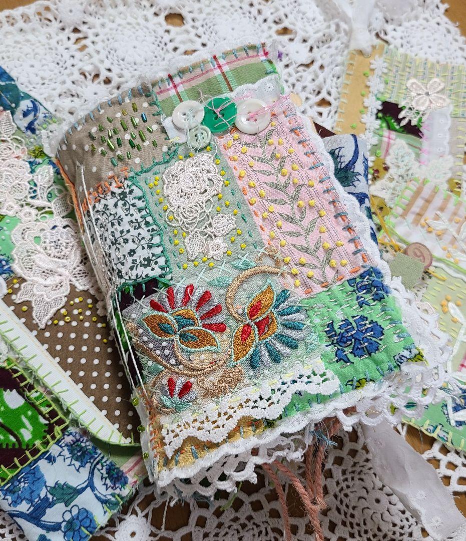 タズちゃん様　junkjournal　ジャンクジャーナル　パッチワーク