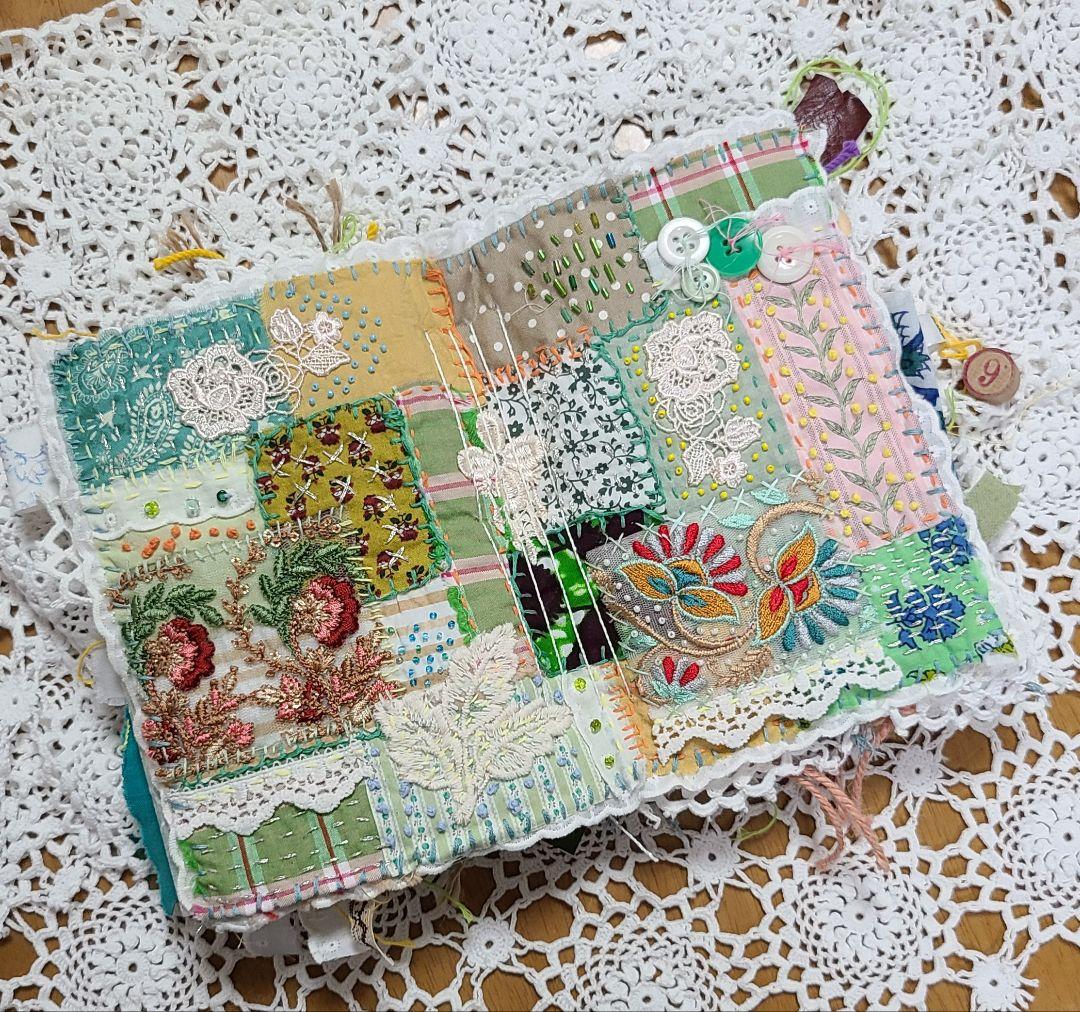 タズちゃん様　junkjournal　ジャンクジャーナル　パッチワーク