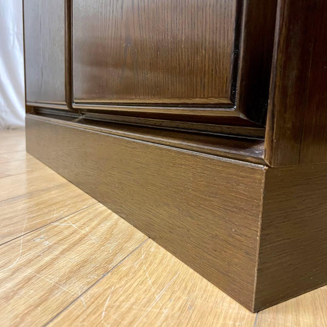 【karimoku】HG2000MD+HG8000MD 飾棚 (1990年代製)