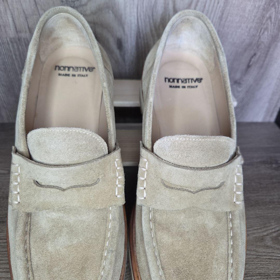 nonnative　CLERK LOAFER COW SUEDE　ノンネイティブ