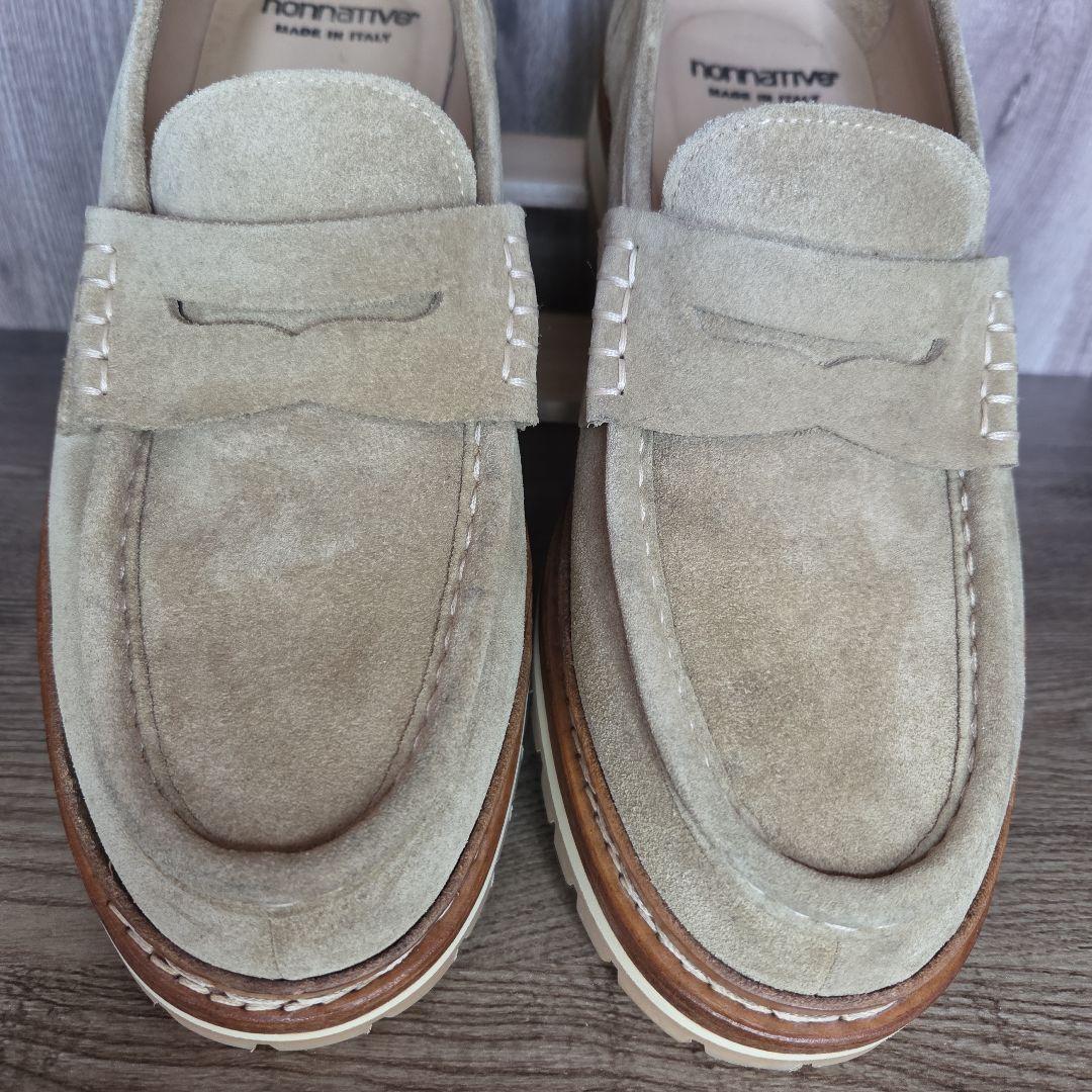 nonnative　CLERK LOAFER COW SUEDE　ノンネイティブ