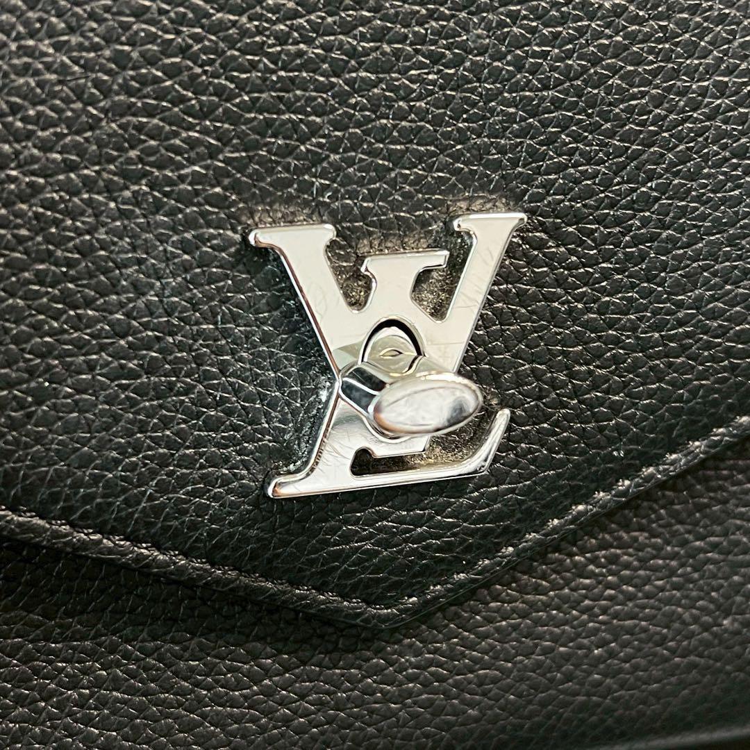 ルイヴィトン ショルダーバッグ ポシェット ロックミー チェーン ロゴ ノワール