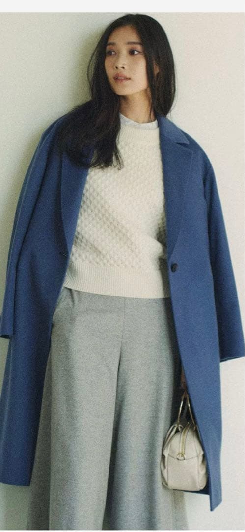 ⭐︎ムーミン⭐︎タグ付き未使用　ウールカシミヤビーバー チェスター コート