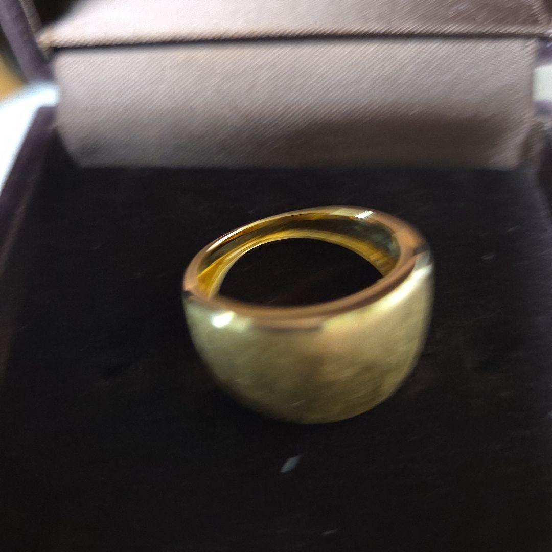 GSTV イタリアンジュエリーK18YGリング総量4g ミリオリーニ ♯21