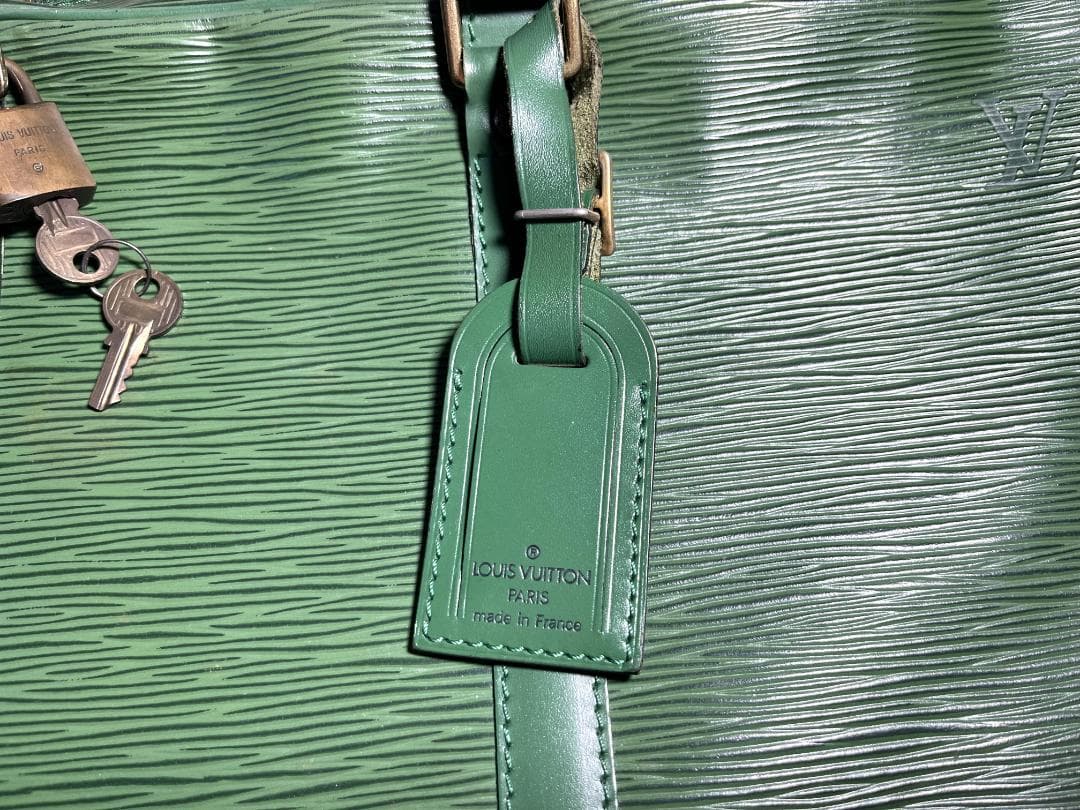 Louis Vuitton エピレザー ビジネスバッグ グリーン