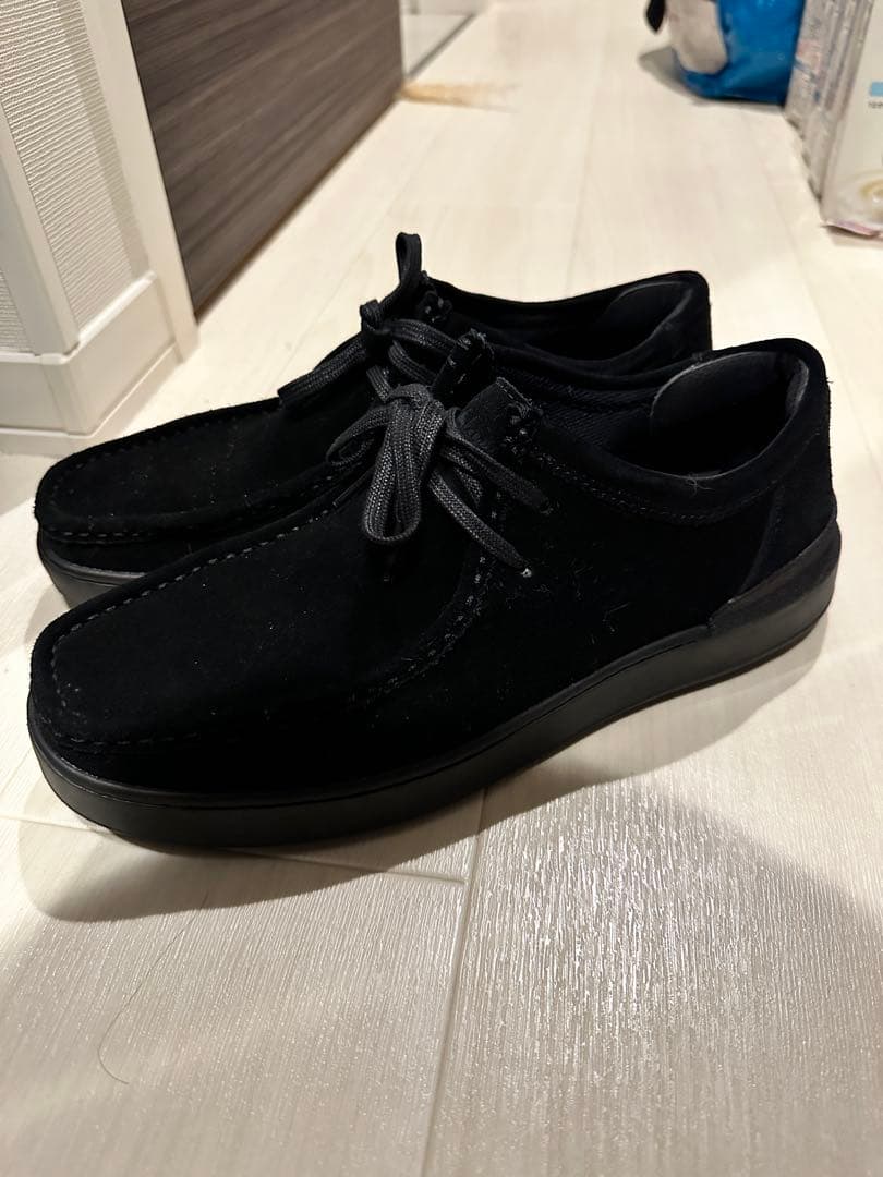 Clarks MI-Xコートライトウォーリー スエードレザーシューズ27.5cm