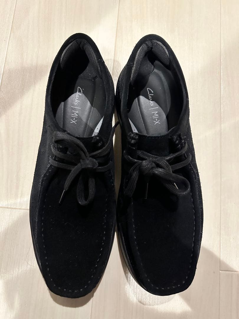 Clarks MI-Xコートライトウォーリー スエードレザーシューズ27.5cm