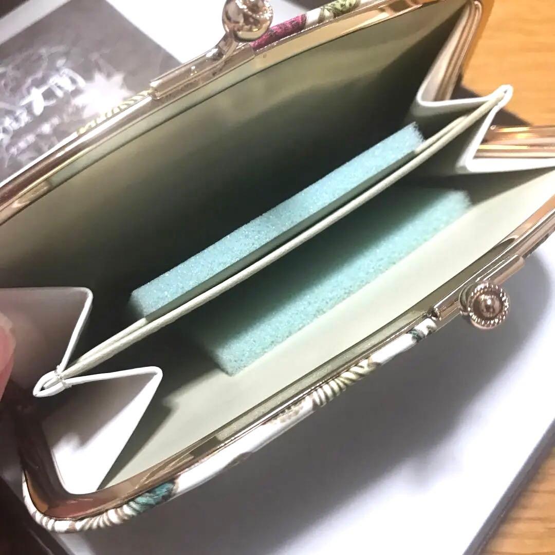 ☆ 新品未使用 ☆ 文庫屋「大関」いちご天溝がま口