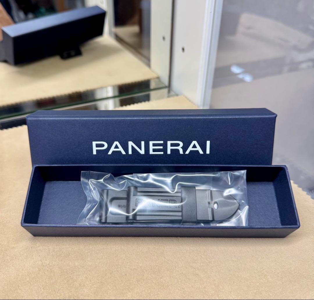 パネライ ショート ラバーストラップ【ブラック】