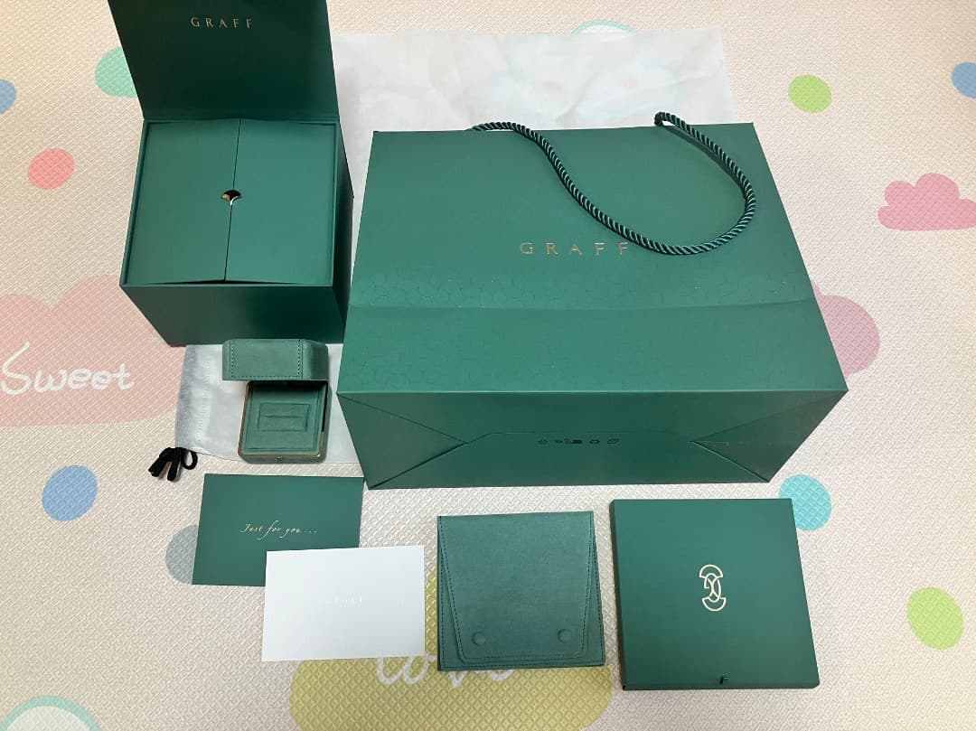 GRAFF 空箱 リングケース ジュエリーケース