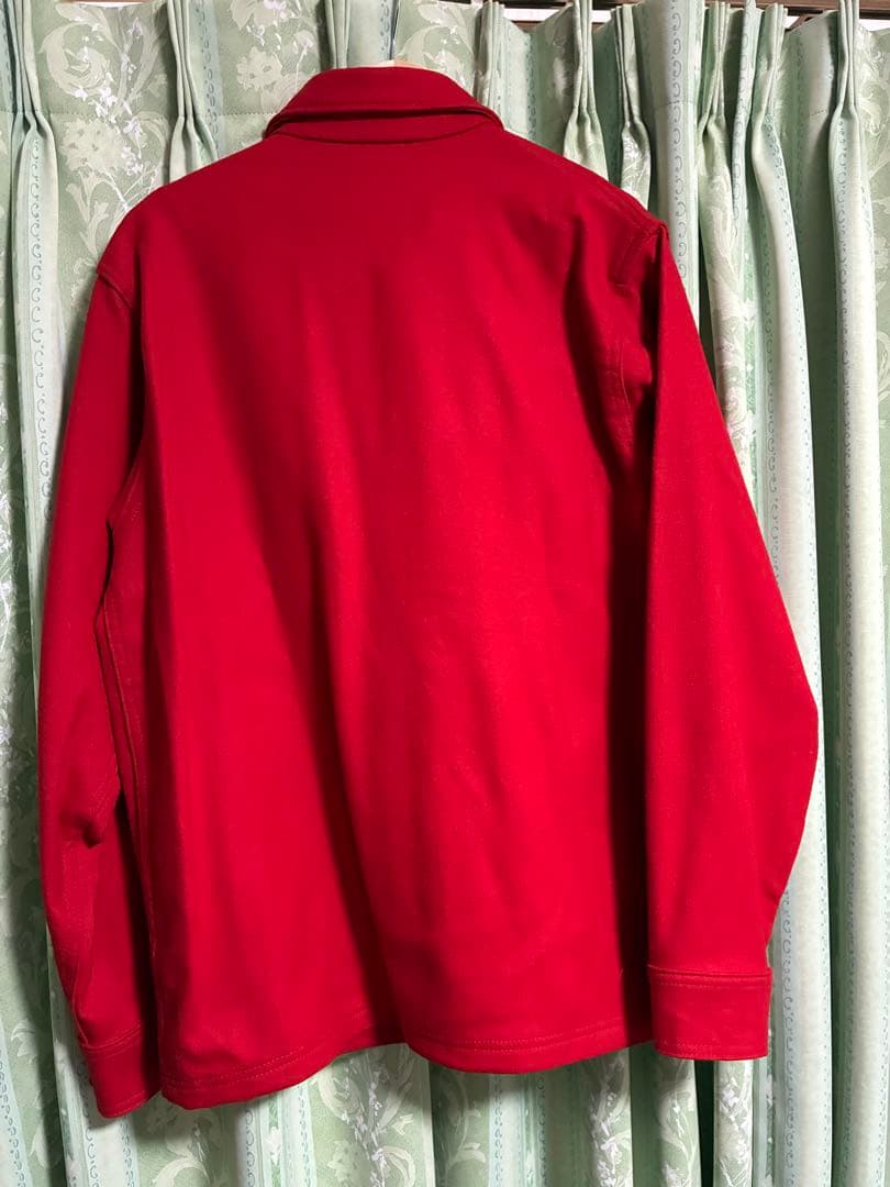 【USA製】FILSON フィルソン ウール シャツジャケット 赤 M CPO