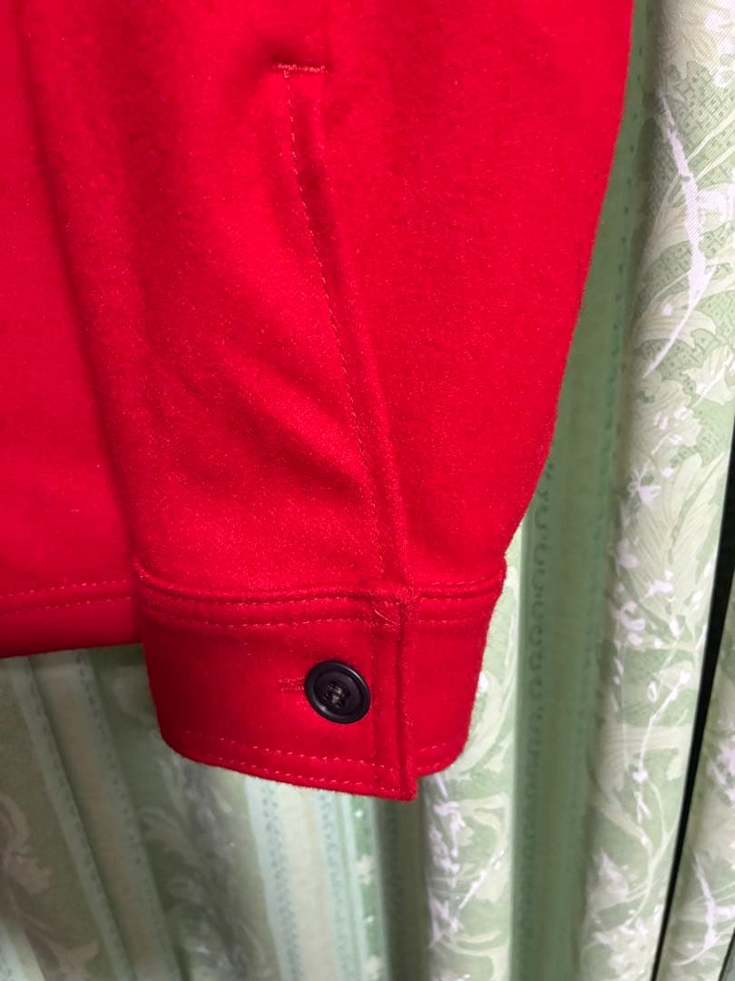 【USA製】FILSON フィルソン ウール シャツジャケット 赤 M CPO