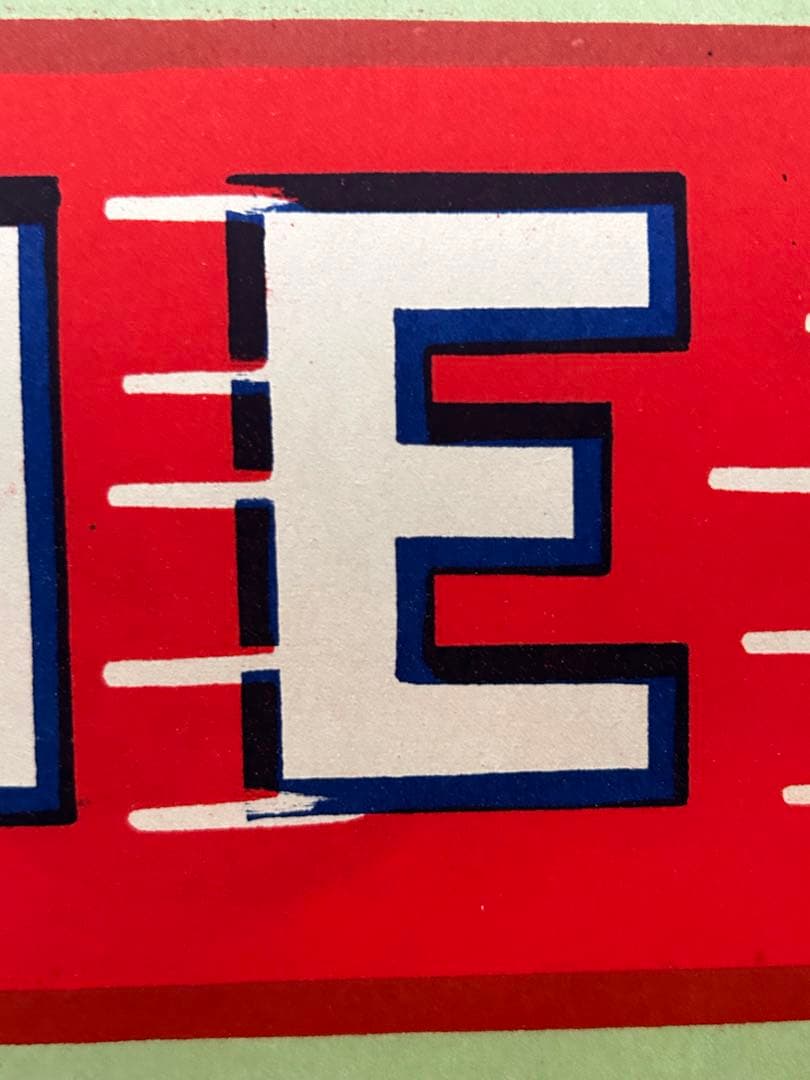 1940's Deep Rock oil ポスター　サイン