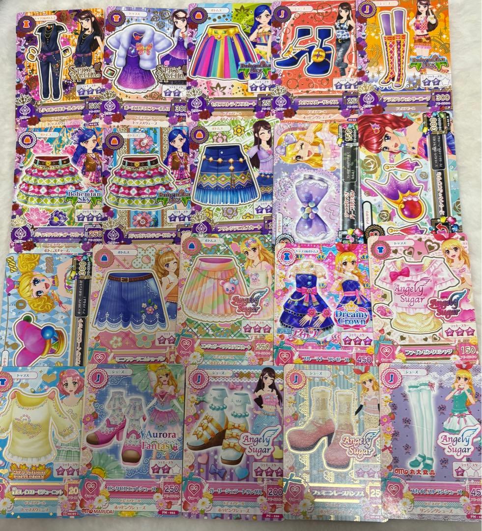 アイカツカード　セット　バラ　プレミアム