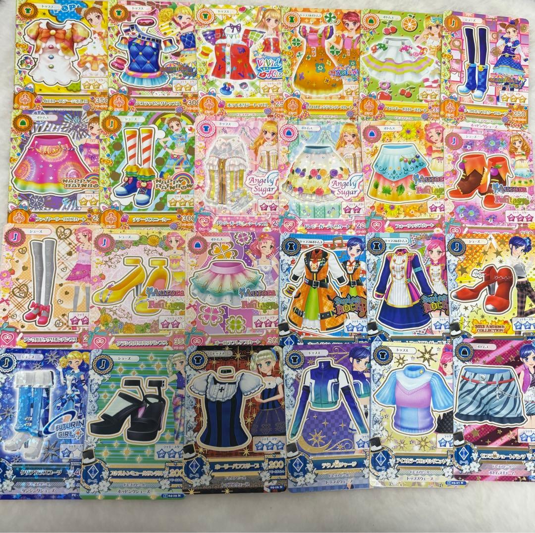 アイカツカード　セット　バラ　プレミアム