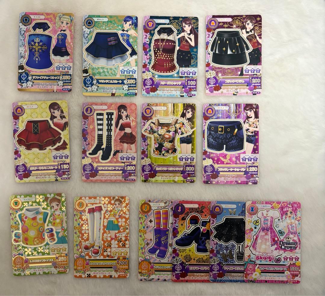 アイカツカード　セット　バラ　プレミアム