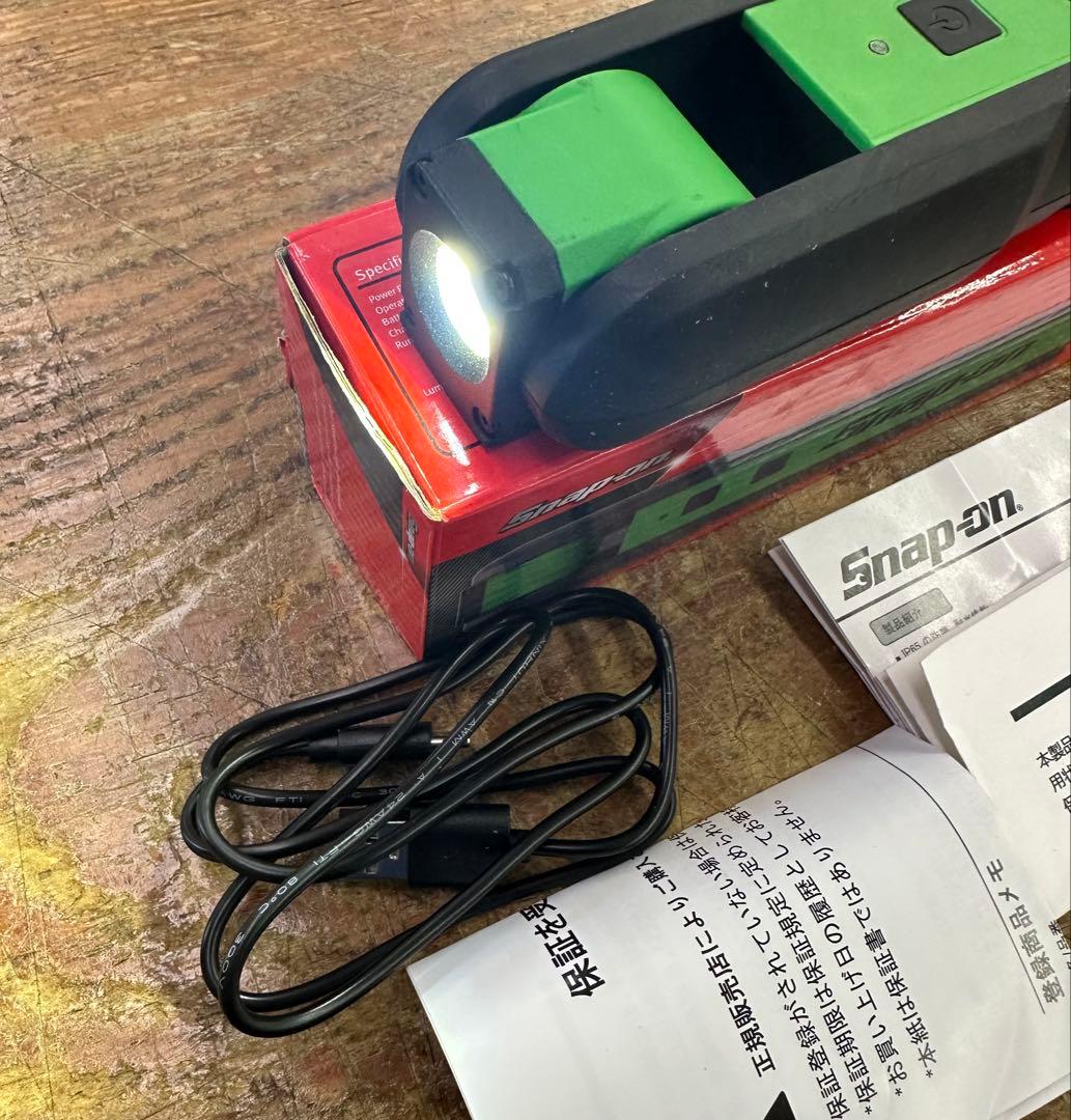 スナップオンLED ワークライト　デュアルecard062gj