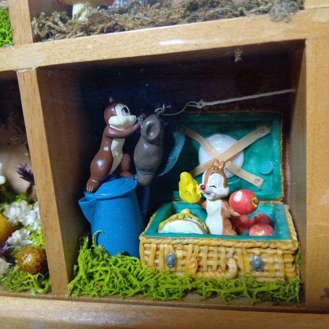 【Disney】ミニチュアコレクション　壁掛け　木製　ᒍOᒪᒪY COUNTRY