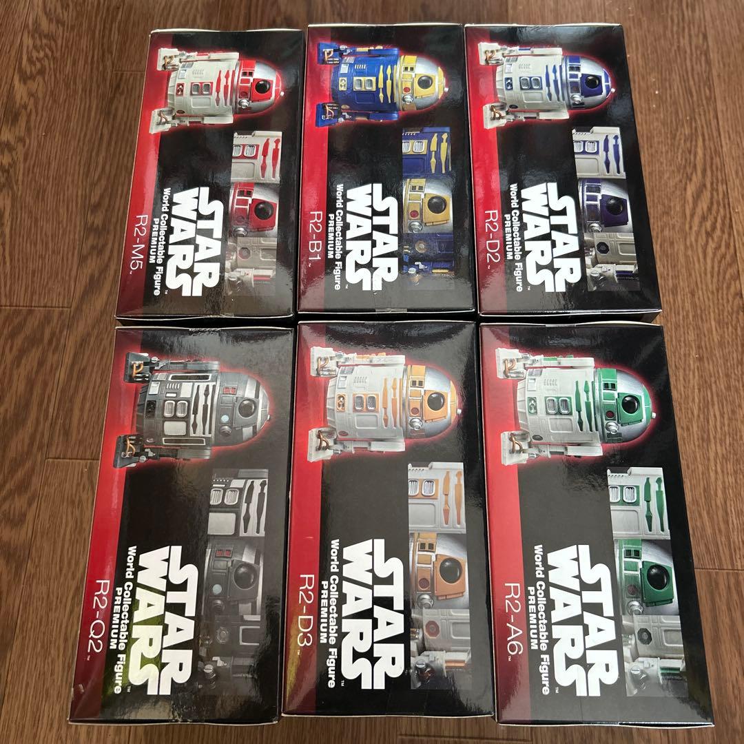 スターウォーズ コレクタブル PREMIUM R2 unit 6体セット